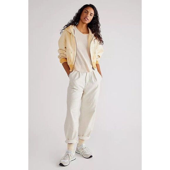 NWT CITIZENS OF HUMANITY HADLEY CURVED SURPLUS PANT IN FROTH - Picture 1 of 4